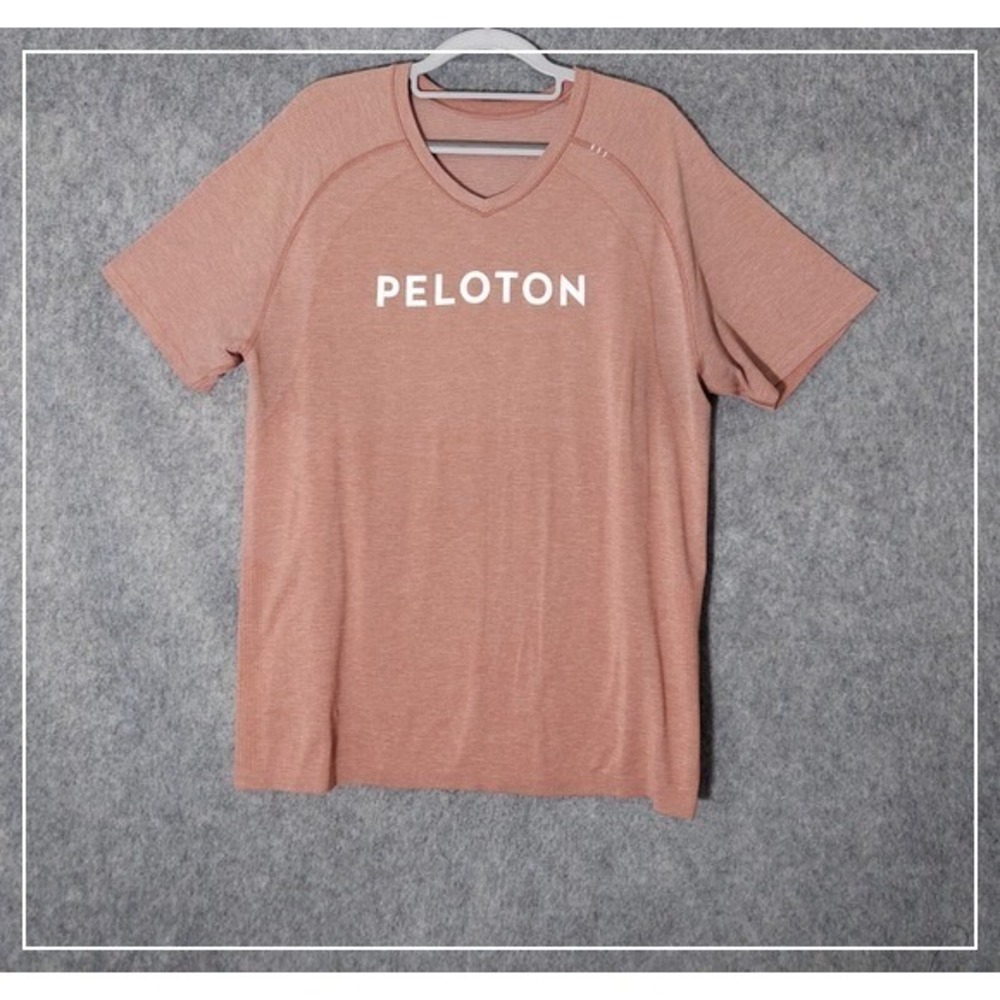 Lululemon Men Peloton Shirt XL Metal Vent Tech Moisture Wicking Cycling Workout